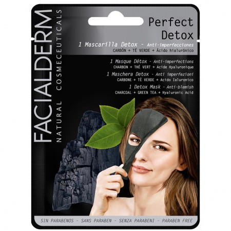 Facialderm Black Detox maske