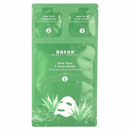 3-trinns Aloe Vera Woven-Sheet Ansiktsmaske