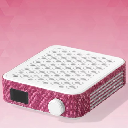 Neglevifte SNRQI WL001 (Six Diamond), Rose Pink