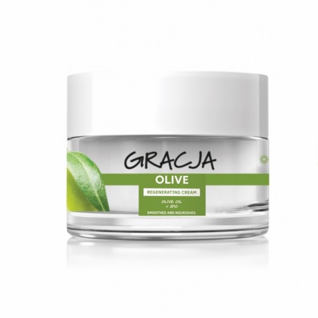 Ansiktskrem, GRACJA Regenerating Cream Olive, 50ml