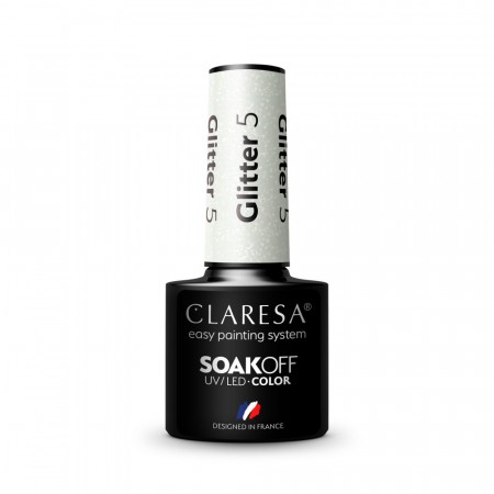 Claresa® Hybrid Neglelakk, GLITTER5