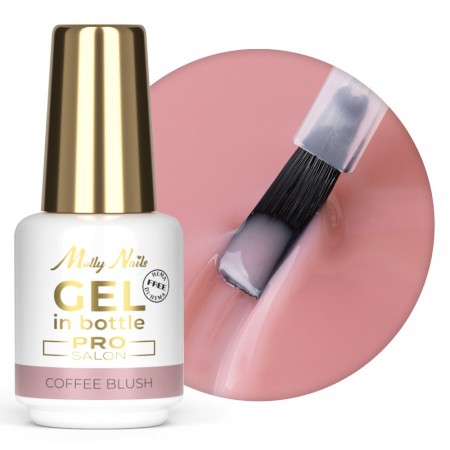 BUILDER GEL IN A BOTTLE COFFEE BLUSH, 15G HEMA-FREE
