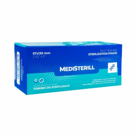 MediSterill autoklave steriliseringsposer 5,7x13cm (200stk)