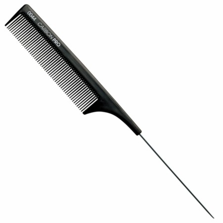 Hårkam med Carbonbelegg Nr 0044, halekam (21cm)