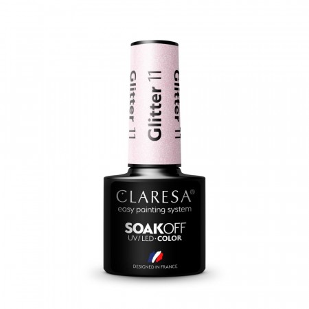 Claresa® Hybrid Neglelakk, GLITTER11