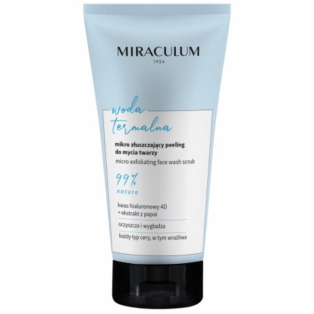 Ansiktsskrubb /Peeling, Miraculum Thermal Water, 150ml