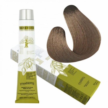 Permanent Hårfarge 100ml Impevita Nr. 8.2 Light Pearl Blonde