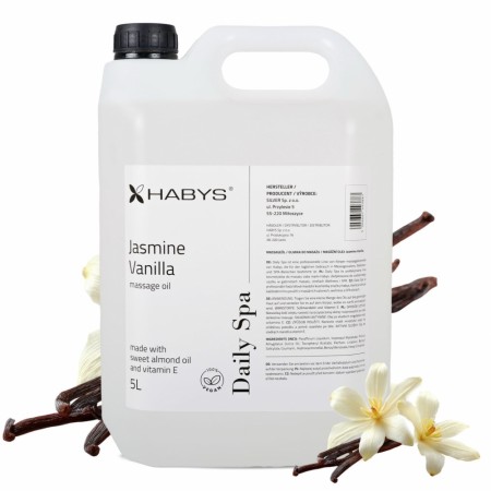 Habys Daily Spa massasjeolje (5000ml), Jasmine-Vanilla