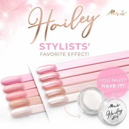 Dekorstøv 3ml, MollyLac Nr. 3 Hailey Effect