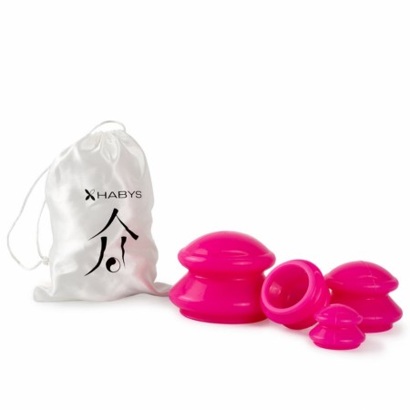 Habys kopping-sett i silikon (4pk), Rosa