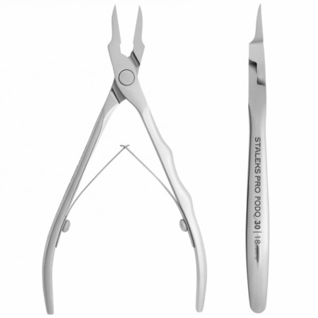 Podologi tang for inngrodde tånegler, Staleks PODO 30 18mm