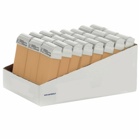 KARTONG:24x SILK Rullevoks 100ml Gul Base 4,5cm