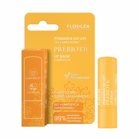 Prebiotic lip balm carrot oil (4g)