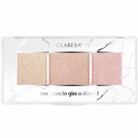 Highlighter Palette Claresa® Too Glam To Give a Damn 12 Golden Glow