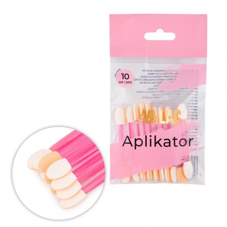 ROSA ENGANGS APPLIKATOR FOR CHROME, 10PK