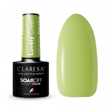 Claresa® Hybrid Neglelakk, LOVELY GREEN