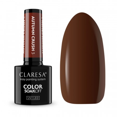 Neglelakk, Hybrid / SoakOff, 5ml Claresa® Autumn Crush 03