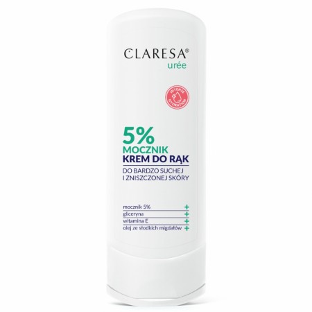 Håndkrem med 5% Urea, Claresa® 110ml