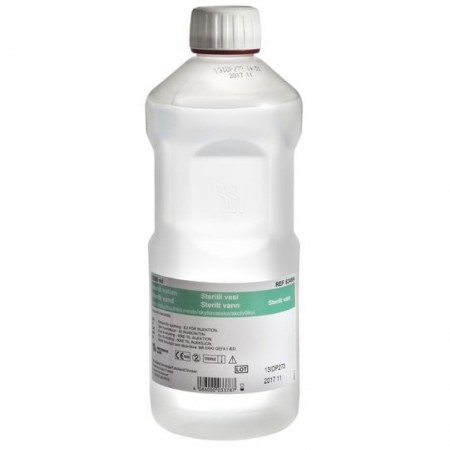 Sterilt vann, KARTONG:6 x  1000ml (Totalt 6 liter)
