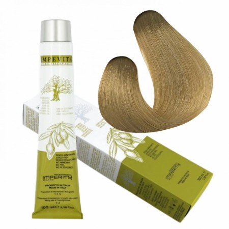 Permanent Hårfarge 100ml Impevita Nr. 9.3 Very Light Golden Blonde