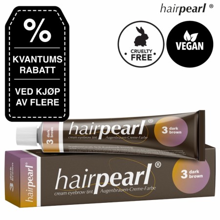 Bryn/Vippefarge, Standard Hairpearl® No. 3 -Dark Brown