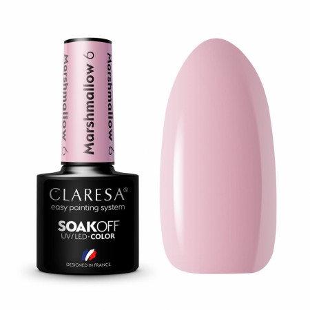 Neglelakk Claresa® Hybrid / SoakOff, Marshmallow 06