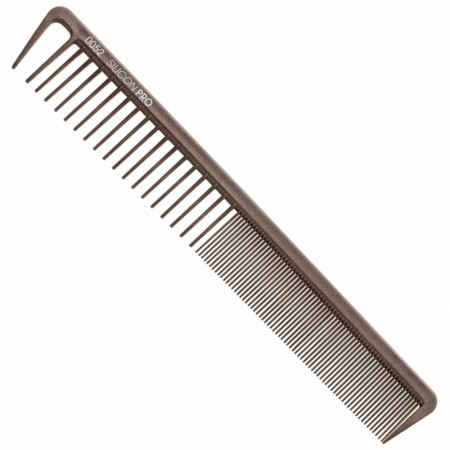 Hårkam i silikon Nr 0052, rett form (20cm)
