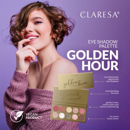 Øyeskygge Palette Claresa® Golden Hour