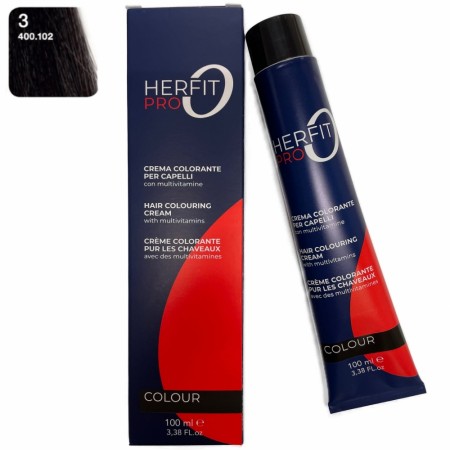 100ml Herfit Hårfarge Nr. 3 Mørk Kastanje [Natural Shades]