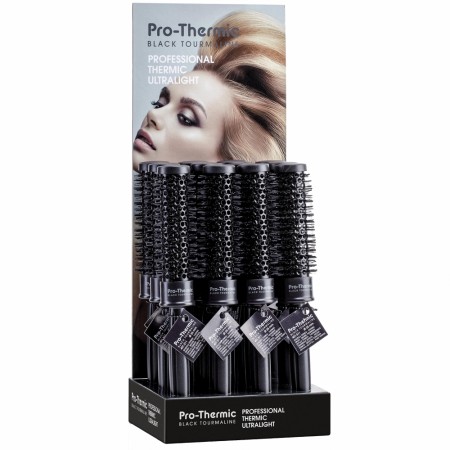 Pro-Thermic 25mm rundbørster med display (12stk)