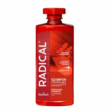 Farmona Radical Regenerating Shampoo for skadet hår, 400 ml