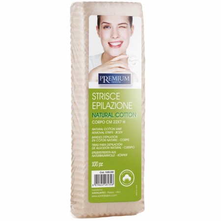 Stoff-Strips, Natural PREMIUM 22x7cm