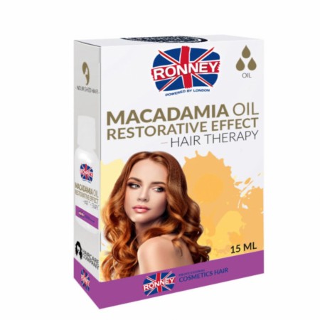 RONNEY® Hår-olje Macadamia 15ml