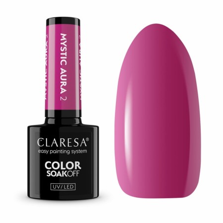 Neglelakk, Hybrid / SoakOff, 5ml Claresa® Mystic Aura 02