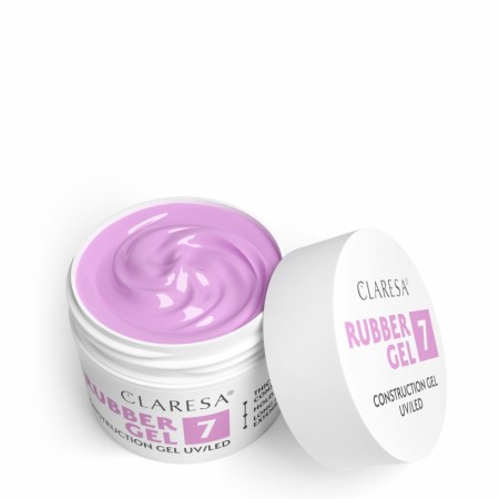 Claresa Rubber Gel 07 (delikat lilla), 12g