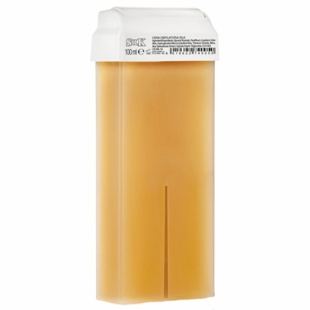 Silk rullevoks med 4,5cm rullebredde (100ml), Gul base