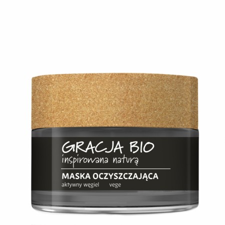 GRACJA BIO Smoothing Face Mask Activated Carbon, 50ml