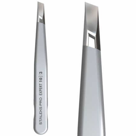 Øyenbryns pinsett, Staleks EXPERT 10 TYPE 3 (bred, skråstilt)