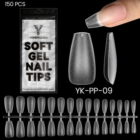 Full Cover SoftGel Tips YKPP09 (150 stk)