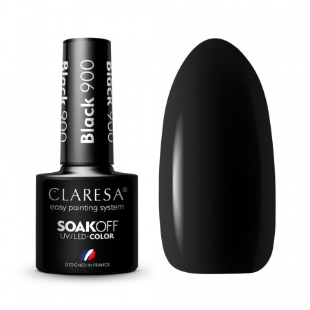 Claresa® Hybrid Neglelakk, BLACK900