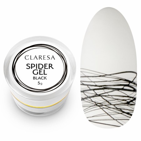 Spider Gel, Sort 5g Claresa®
