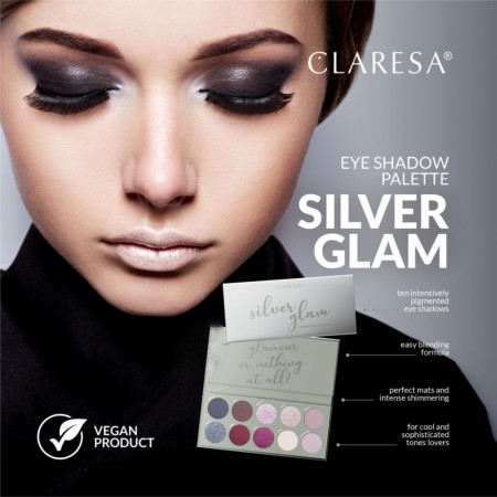 Øyeskygge Palette Claresa® Silver Glam