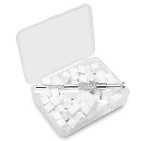 Ombre sett med håndtak og svamper (100stk)