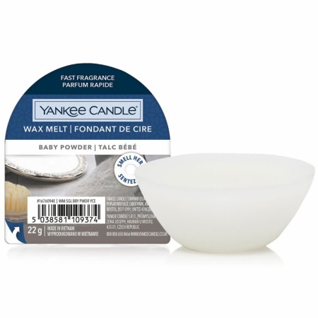 Yankee Candle scented wax, 22g Baby Powder