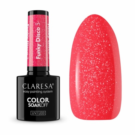 Neglelakk, Hybrid / SoakOff, 5ml Claresa® FUNKY DISCO 03