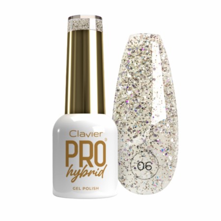 NEGLELAKK, HYBRID / SOAKOFF, 8ML CLAVIER GOLD NO. 06