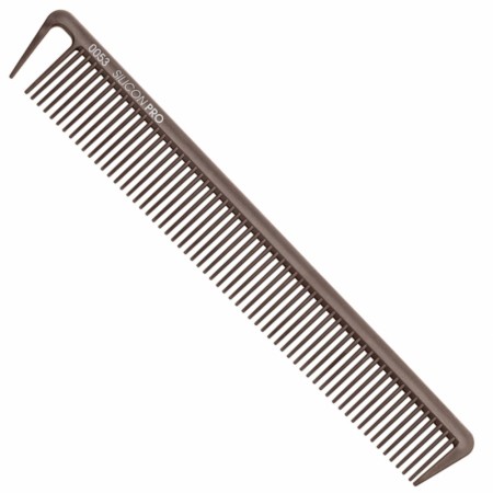 Hårkam i silikon Nr 0053, rett form (20cm)