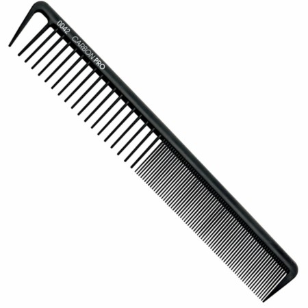 Hårkam med Carbonbelegg Nr 0042, rett form (20,5cm)
