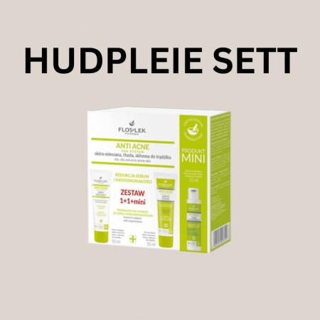 Hudpleie sett