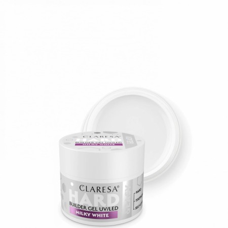 Hard & Easy Builder Gel, Claresa® MILKY WHITE 12g